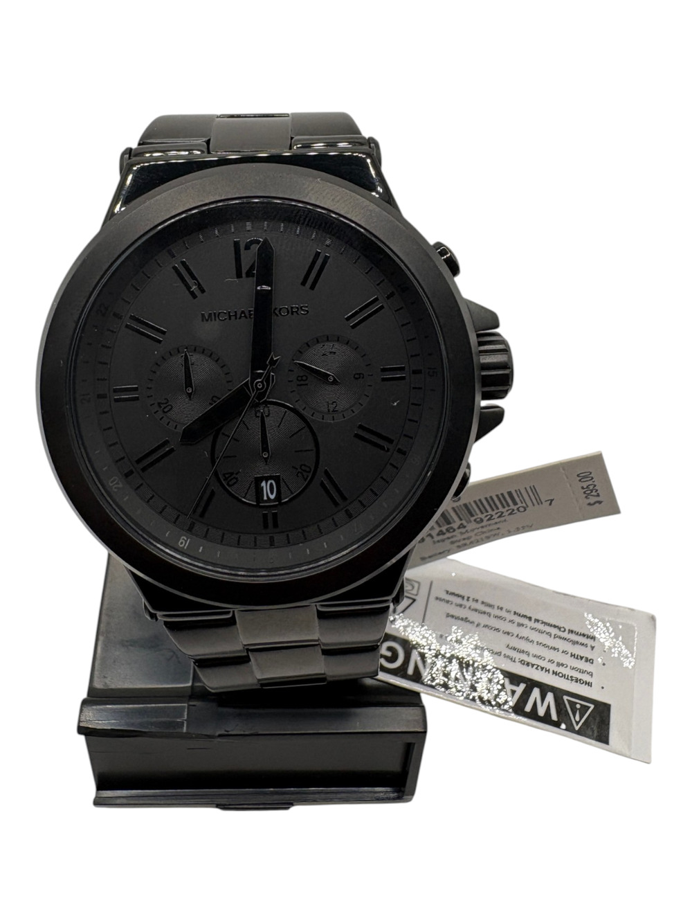 Michael Kors Modern-Outsized All-Black Chronograph Men's Watch (MK8184)